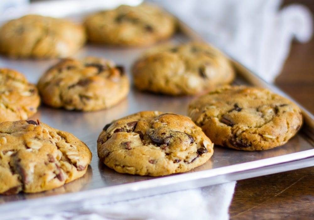 Peanut Butter Oatmeal Chocolate Chip Cookies Peanut Butter Oatmeal Chocolate Chip Cookies