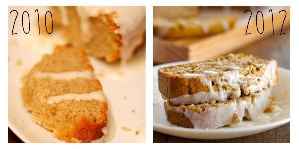 Progress photos side-by-side.